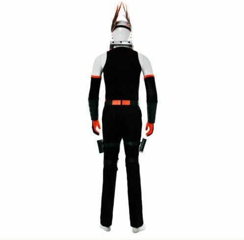 爆豪勝己 コスプレ衣装 ウィッグ付き 戦闘服 ヒーロースーツ ヒロアカ