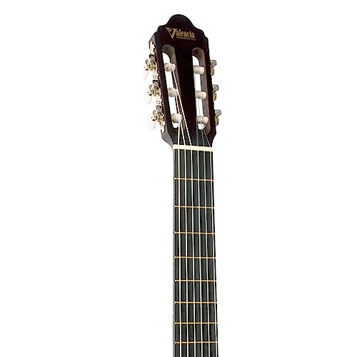 Image of Valencia 200 Series Classical Guitar 4 /4 size Classic Sunburst with Truss Rod VC214CSB