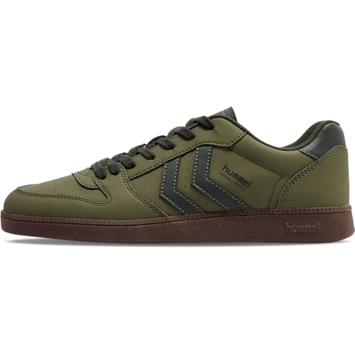 Hummel Unisex Handball PERFEKT SN Sneaker, Winter Moss, 44 EU