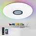 Produktbild JDONG Led Deckenleuchte mit Bluetooth Lautsprecher,weißes Rauschen & beruhigende Klänge für Kinder & Erwachsene, smart Deckenlampe mit Fernbedienung und APP-Steuerung, RGB Farbwechsel 54W