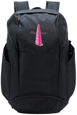 Montessori Teacher Education Pink Tower Learning Sport Backpack