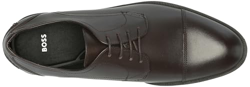 Image of BOSS Men's Tayil Smooth Leather Derby Dress Shoe