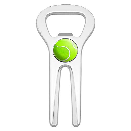 GRAPHICS & MORE Tennis Ball Golf Golfing Divot Repair Tool Bottle Opener