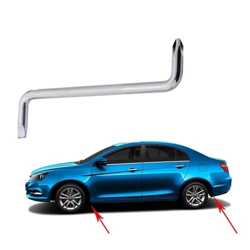 Guardabarros faldones para coche Accent Solaris RB de 2011 a 2016 5