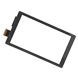 EIMSOAH Präziser Touchscreen-Glasersatz für Lite – Eleganter Frontpanel-Digitalisierer für Spielekonsolen für Gamer (Schwarz)