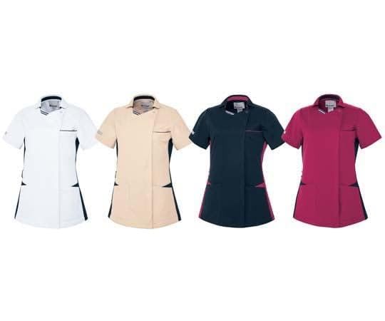 Le Coq Sportif レディースジャケット 5 ホワイト×ネイビー LL 1枚 UQW1064