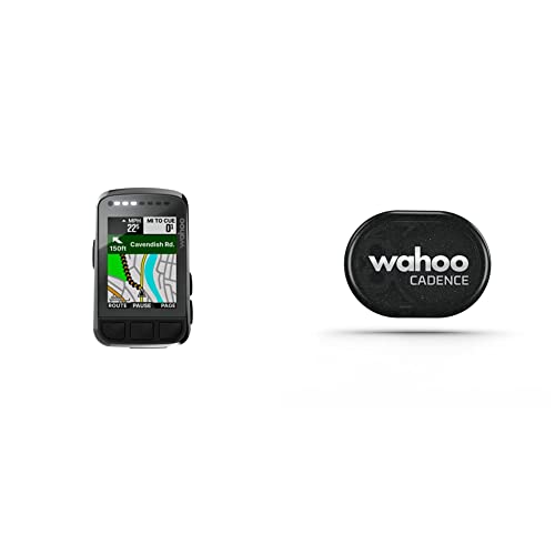Wahoo ELEMNT Bolt V2 & Wahoo RPM Sensor de Cadencia, para iPhone, Android y ciclocomputadores