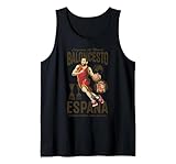 Baloncesto Espana Campeón Mundial de Baloncesto España 2019 Camiseta sin Mangas, Hombre, Negro, L