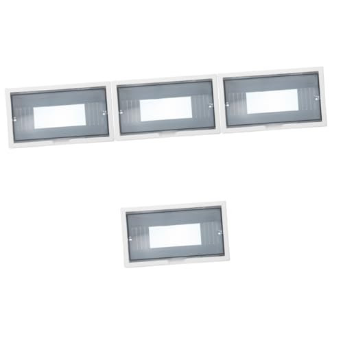 Boîtier électrique étanche et panneau de distribution au design élégant 4 pièces