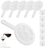 6 verschiedenen Maschenweiten von 80/100/120/200/300/400, Passiersieb für feine Filtration,...