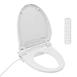 Smart Bidet Beheizter Toilettensitz mit Düse,Toilette Sitz mit Warmwasser & Trockner,Elektronisches...