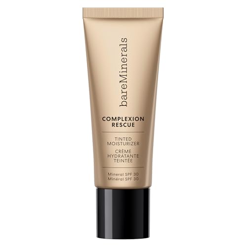 bareMinerals Complexion Rescue Hidratante SPF 30-05 Natural Pekan para mujer, 30 ml de maquillaje