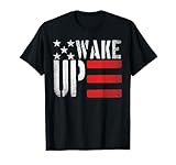 Wake Up America 2024 election Harris vs trump T-Shirt
