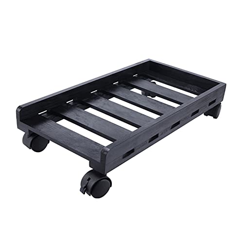 Soporte para CPU móvil con 4 ruedas compatible con la mayoría de torres de computadora, soporte para PC de escritorio bajo escritorio (Blanco) miniatura 6