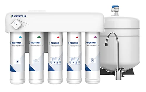 Pentair FreshPoint GRO-575M 5-Stage Undersink Reverse Osmosis System with TDS Monitor, NSF Certified to Reduce PFOA/PFOS