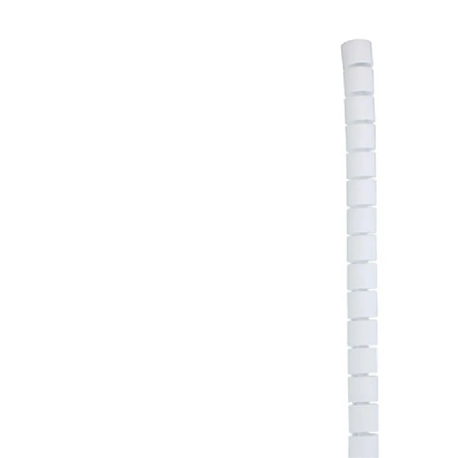 Canalina Passacavi Muro Guaina for cavi flessibile a spirale, organizzatore for, tubo di stoccaggio, protettore for per Computer(WHITE,32 mm)