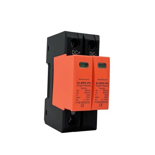 Parafoudre for rail DIN protection surtension DC SPD DPS 2P 1000V photovoltaïque