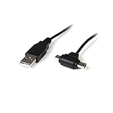 StarTech.com USBHAUBMB3 3 Feet USB to Micro USB and Mini USB Combo Cable - A to B