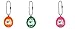 Tamagotchi Chibi Series 4 Electronic Mini Orange/Yellow/Pink, Green/White, Pink/Green/Bue Digitial Pets