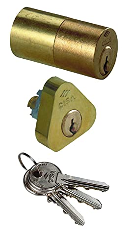 CISA 102139000, Paire de cylindres à appliquer, extérieur tubulaire...