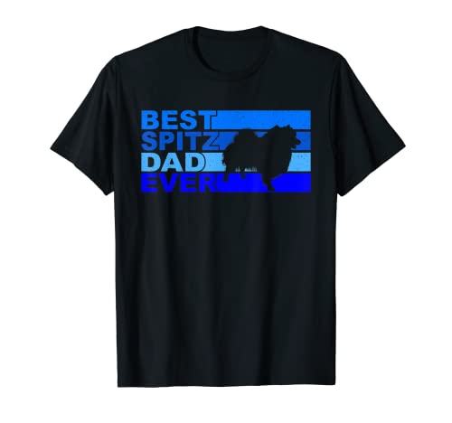 Homme Meilleur Spitz Dad Ever Spitz T-Shirt
