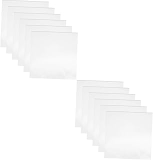 Homoyoyo Bolsa De Proteção De Discos De 60 Peças Capas De Discos De Vinil Armazenamento Interno De Álbuns Para Discos De Vinil Sacos De Armazenamento De Plástico Transparente Bolsas De