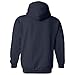 UGP Campus Apparel AH01 - Michigan Wolverines Basic Block Hoodie - Large - Navy