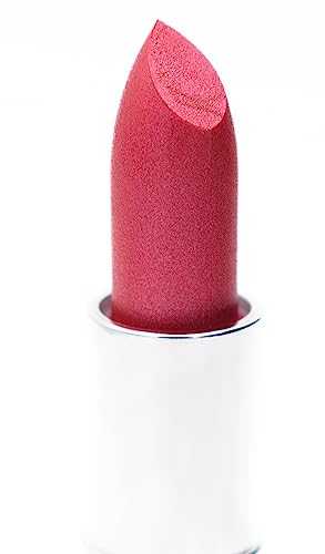 Image of Pure Ziva Red Fantasy Pearlescent Shimmering Deep Raspberry Pink Lipstick Color Moisturizing Paraben Free, No Animal Testing & Cruelty Free Lip Makeup Color