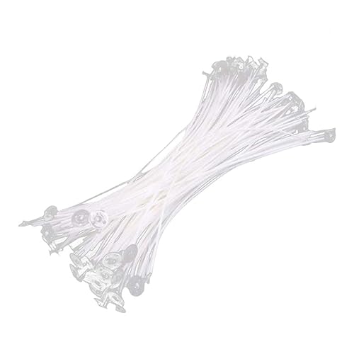 Mechas de algodón cerasadas para velas 100 pcs