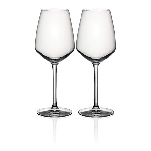 Cristal D'arques Red Wine Glasses - Set of 2 - Height 22 x Width 8.5cm, 400ml Cover