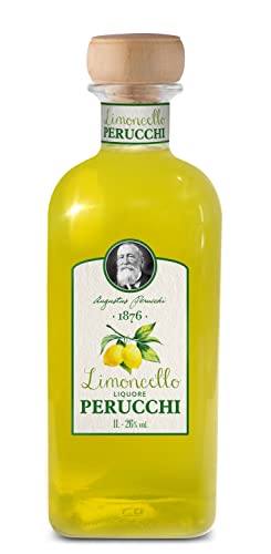 Vermouth Perucchi - Botella de Licor Limoncello Perucchi 1 L - 100% Elaborado en España - Liquore de Limón Digestivo - 26% Alcohol - Receta Artesana y Casera Cover