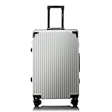 [C.jutro] 2024年新登場_【TVメディア掲載】 スーツケース キャリーケース 大型 キャリーバッグ mサイズ ホワイト