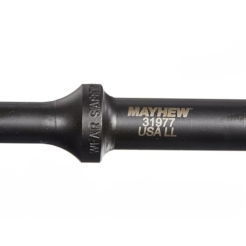 Image of Mayhew Tools 37326 Pneumatic .498 Shank Heavy-Duty Set, 4-Piece, Black Oxide Finish