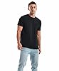 KLIEGOU Men's T-Shirts - Premium Cotton Crew Neck Tees S - 3XL, 2166 Black, Medium #1