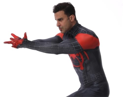 RUURUU Mens Cosplay Costume Full Coverage Bodysuit Ideal for Halloween Christmas Birthdays