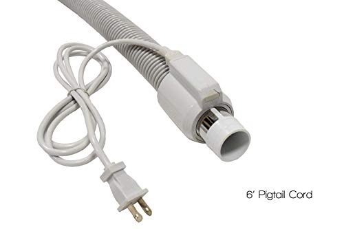 35' "Comet Central Vacuum Attachment Kit with Hose, Power Head & Tools - Works with All Brands of Central Vacuum Units