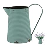 Vase avec fleurs pour la décoration intérieure - sa taille appropriée lui permet de s'adapter à toutes les surfaces de table, et son design charmant complétera la décoration de la pièce, des salles de bains aux cuisines, vase rétro