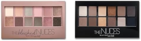 Amazon.com : MAYBELLINE The Blushed Nudes and The Nudes Eyeshadow