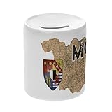 ancienne boite rare RÉUTILISABLE À L'INFINI : Pas besoin de casser la tirelire pour récupérer ses économies ! Elle est équipée d'un bouchon en caoutchouc souple situé dessous. Vous pouvez la vider et la remplir à nouveau autant de fois que vous le souhaitez.