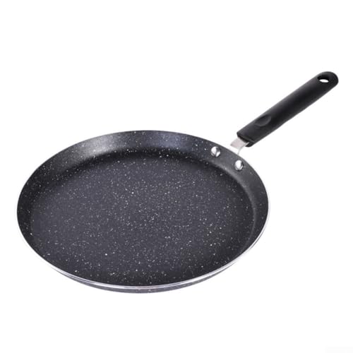 Sartén de aluminio fundido apta para lavavajillas que garantiza una fácil limpieza y almacenamiento (negro)