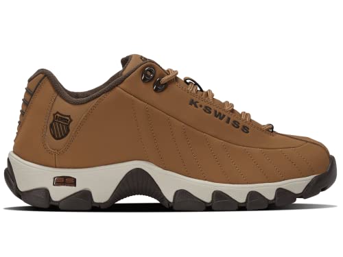Image of K-Swiss Men's ST329 CMF Sneaker, Wide Tennis Walking Shoes Leather Upper