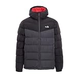 Peter Storm Men’s Blast Jacket, Insulated & Water Repellent Jacket with Hood & 2 Zipped Pockets, Cold Weather & Winter Padded Puffer Coat (UK, Alpha, XXL, Regular, Regular, Black)