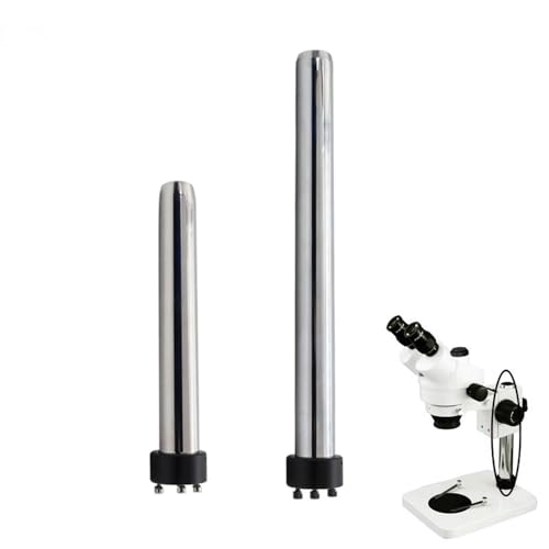 Microscope 250mm 350mm 500mm Stereo Microscope Column-Zoom Stereo Microscope Column Metal Upright Post Pole Pillar Diameter 32 mm with 3 Screws(Height 500 mm)