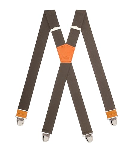 Tirantes para pantalones elásticos PIERROT ideales para trajes de oficina y eventos formales