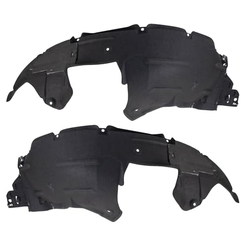 Image of TRQ Inner Fender Liner Set Compatible with 2016-2018 Honda HR-V HO1248171 HO1249171