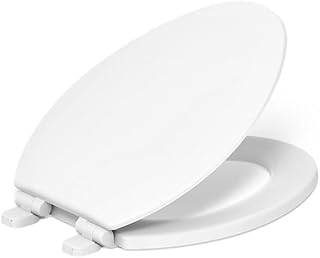 Kohler K25883-0 Triko Elongated Closed-Front Toilet Seat and Lid with Quiet-Close Technology White