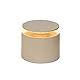 Zafferano, Push-Up Lampe, Kabellose, Wiederaufladbare Tischlampe mit Touch Control, Auch für den Außenbereich Geeignet, Dimmer, 2200-3000 K, Höhe 80-100 cm, Farbe Sand