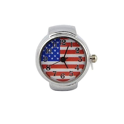Holibanna Montre-Bracelet Drapeau Américain Montre Montres À Quartz