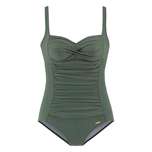 Lascana Damen Badeanzug mit Vordermieder