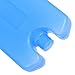 Toddmomy 4pcs Ice Crystal Boxes for Coolers Cooler Freezer Packs Reusable Ice Packs for Lunch Boxes,Camping,Picnics,Beach（Sky-Blue）